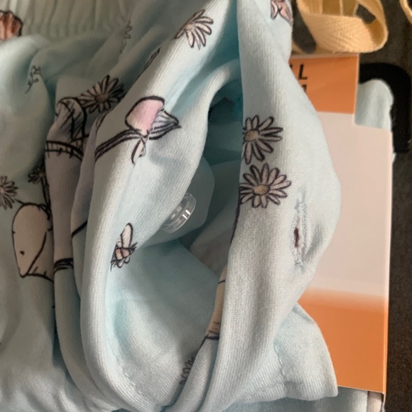 NWT Disney Winnie the Pooh Blue Sleep Pants Unisex - Picture 5 of 7